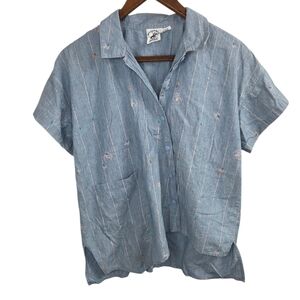 Beverly Hills Polo Club, featuring embroidered palm trees and a striped pattern